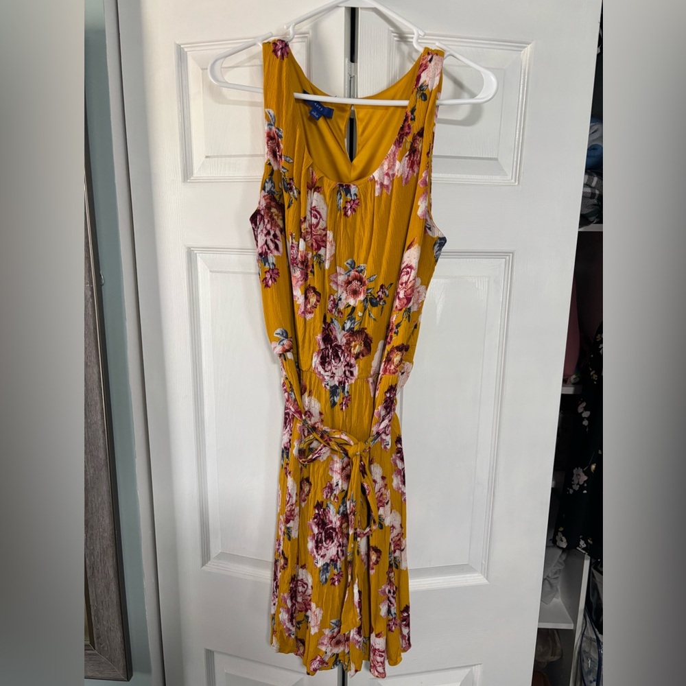 Floral print dress